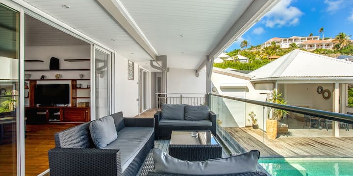 Villa Hanna — terrasse à Saint-Martin