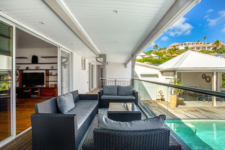 Villa Hanna — terrasse à Saint-Martin