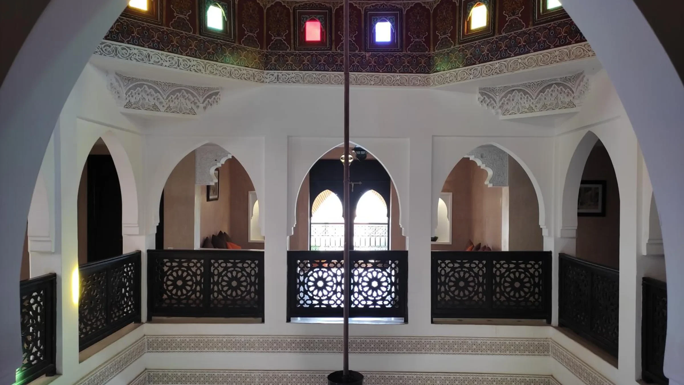 Kasbah Atfel — cour intérieure